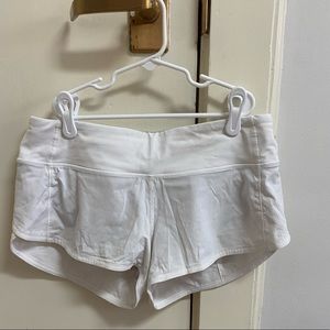 Speed up low rise lined shorts